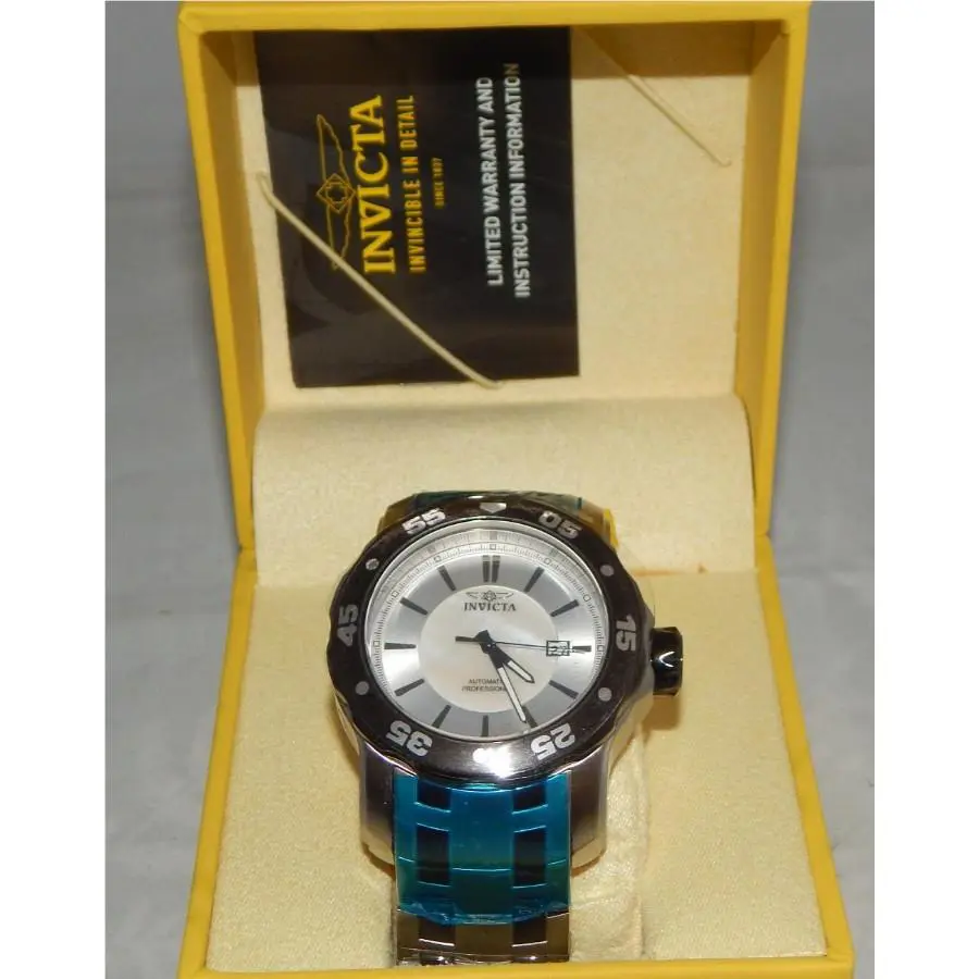 Invicta Specialty Model Automatic Stainless and Black 48mm Watch 100m 16275