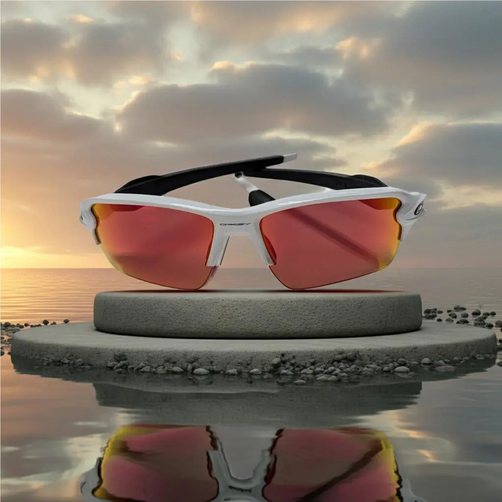 Oakley Flak 2.0 Xxl Sunglasses Polished White Frame Prizm Field Lens