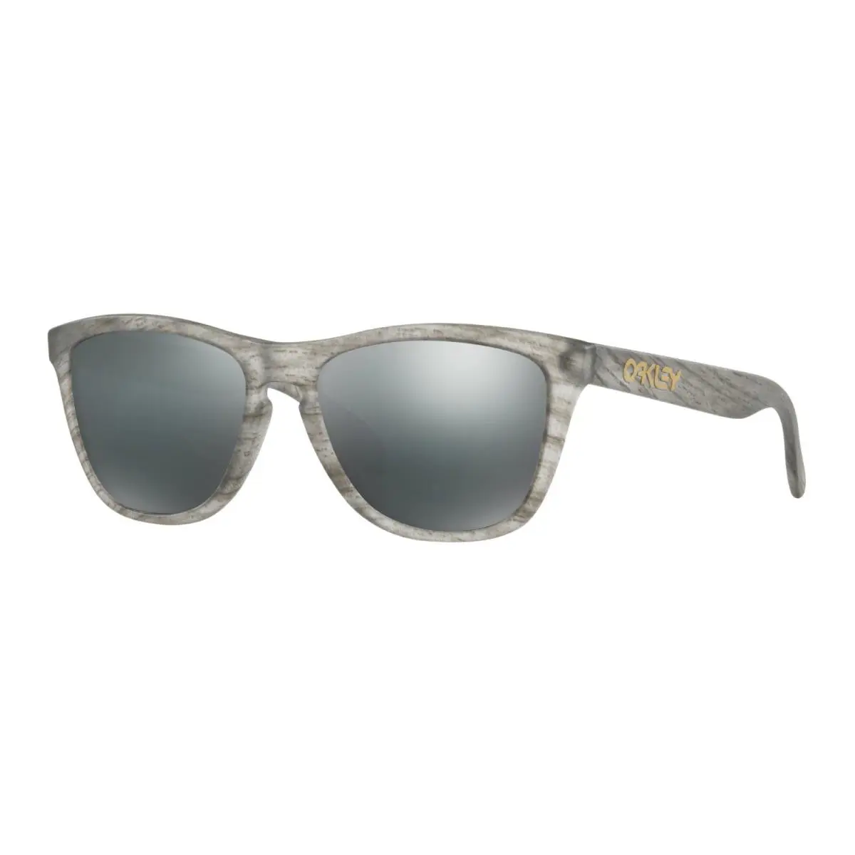 Frogskins Driftwood Matte Clear Woodgrain W/black Iridium OO9013-B655 by Oakley