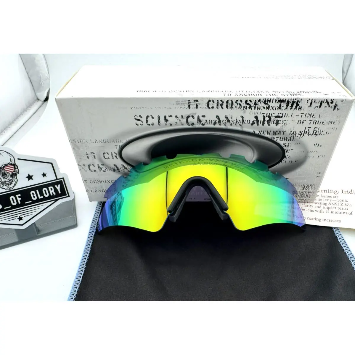 M Frame Sweep Vented G26 Iridium Lens Sunglasses Vintage Rare by Oakley