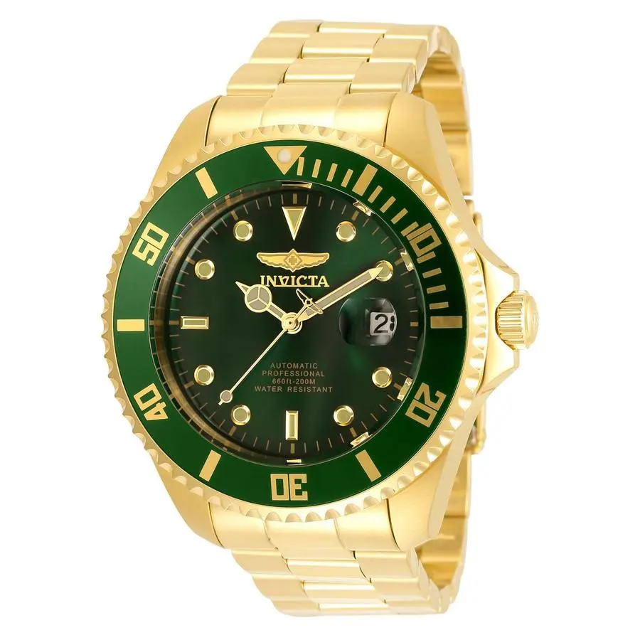 Invicta Pro Diver Automatic Green Dial Men`s Watch 35724
