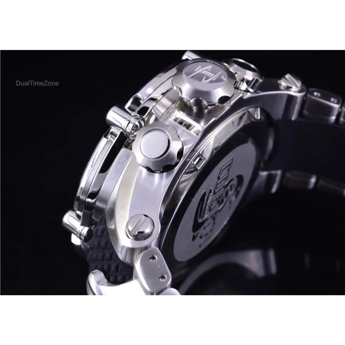 Invicta Reserve 54mm Venom Cobra Swiss Quartz Turquoise Dial Watch Model 47155