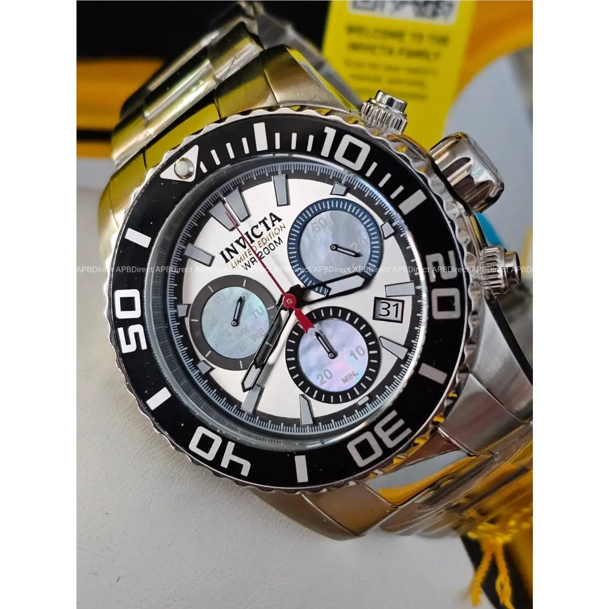 Invicta - Carnival Spirit - Pro Diver Limited Ed 9 Swiss Z60 Chrono Mens Watch