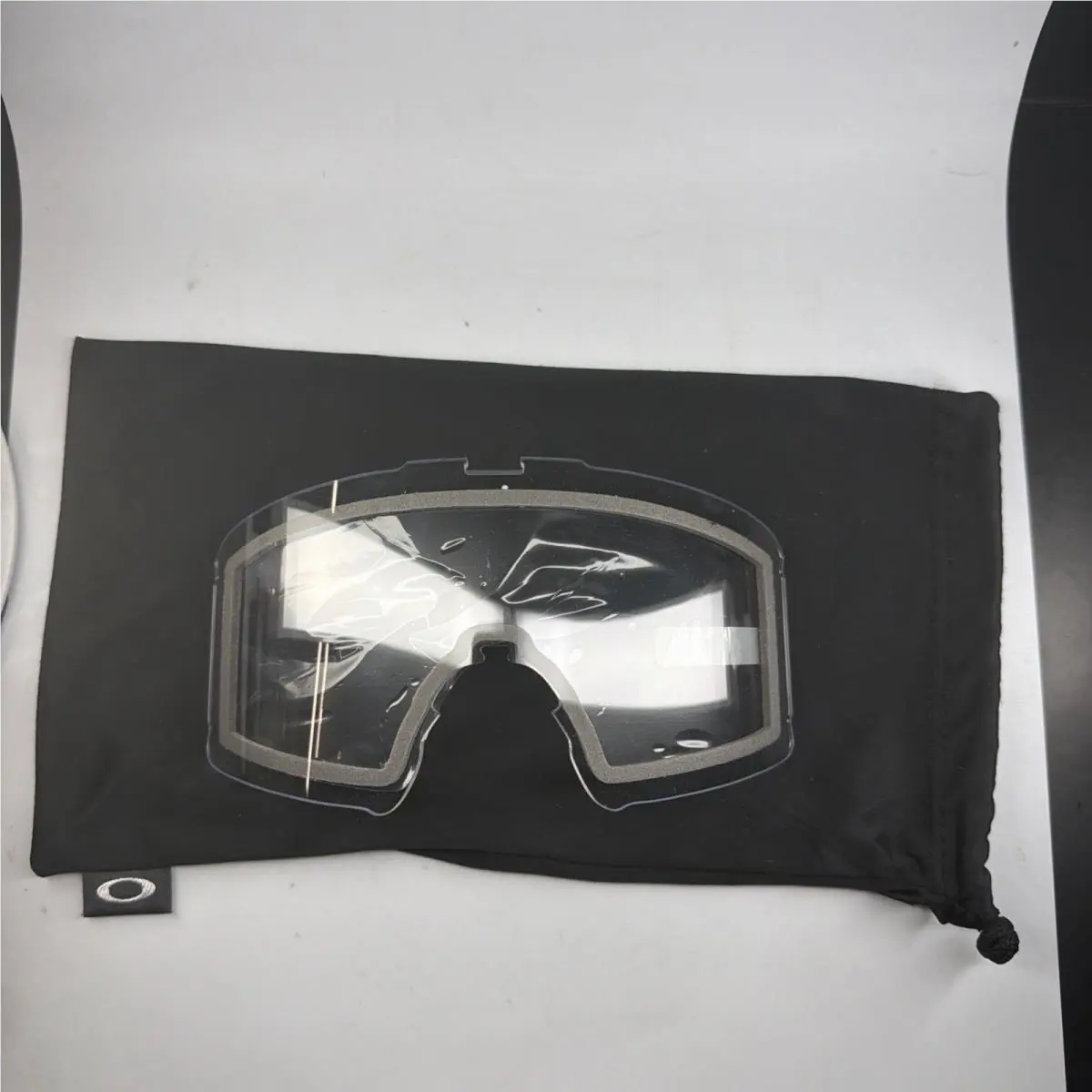 Line Miner M Replacement Lens Clear Box Is Damaged by Oakley