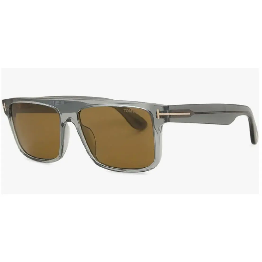 Tom Ford TF 0999 Philippe Sunglasses 20E Transparent Gray /brown 58