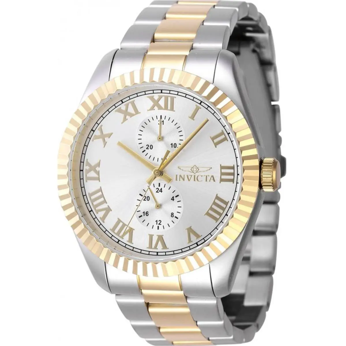 Invicta Men`s 47426 Specialty Quartz Multifunction Silver Dial Watch