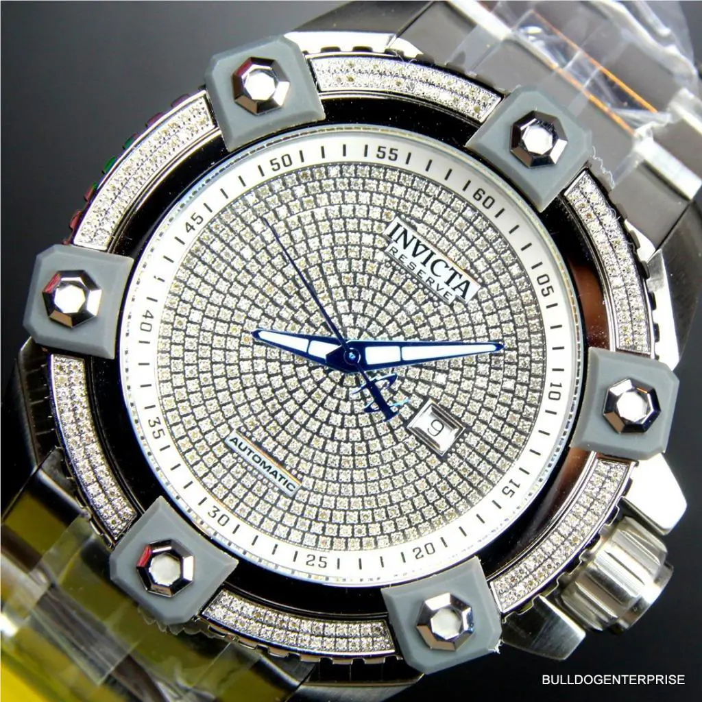 Invicta Reserve Grand Arsenal Octane Automatic 63mm 3.06CTW Diamond Watch