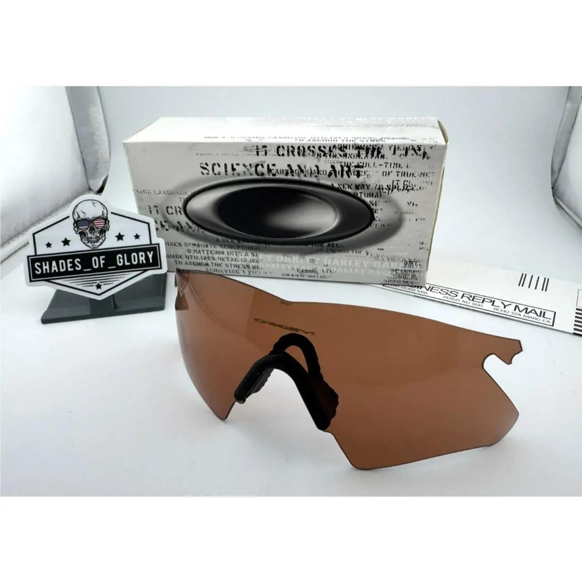 M Frame Heater VR28 Lens Sunglasses Nose Piece Vintage Nos by Oakley