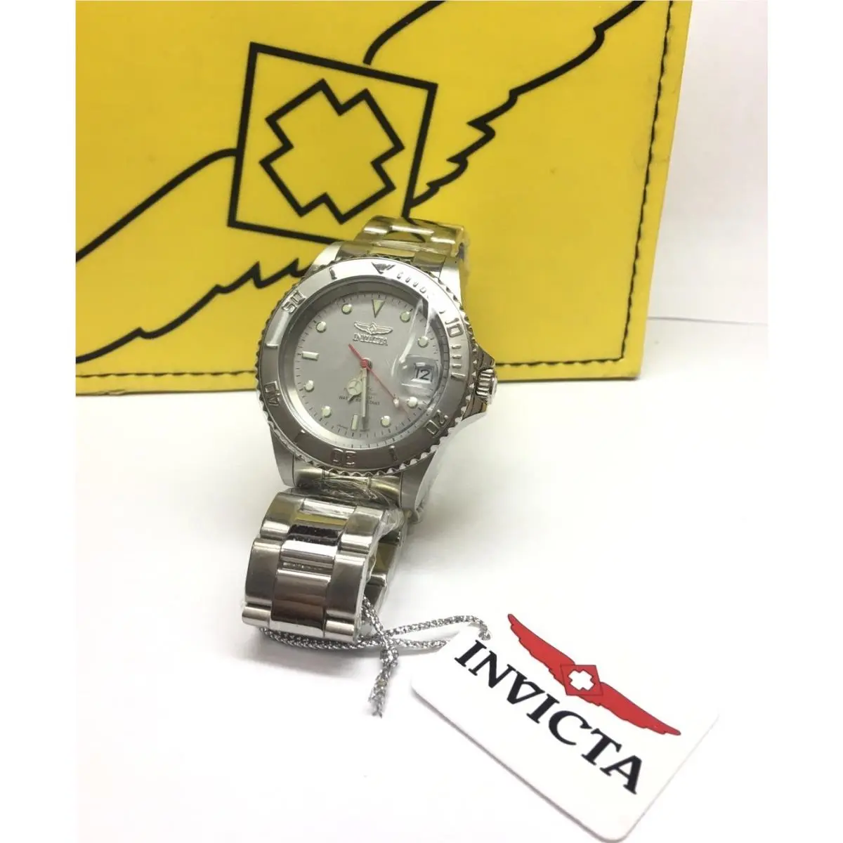 Men`s Stainless Steel Invicta Watch