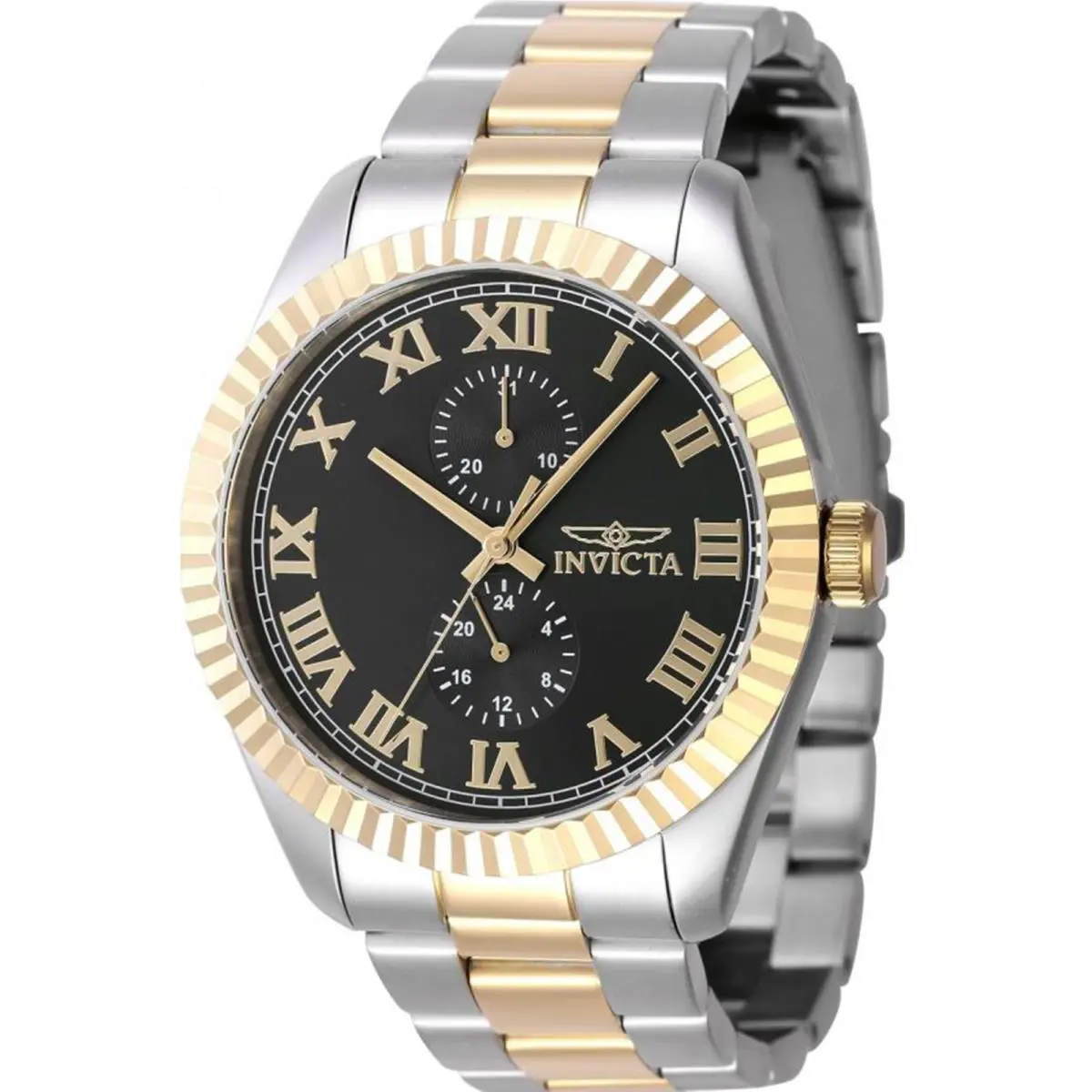 Invicta Men`s 47425 Specialty Quartz Multifunction Black Dial Watch