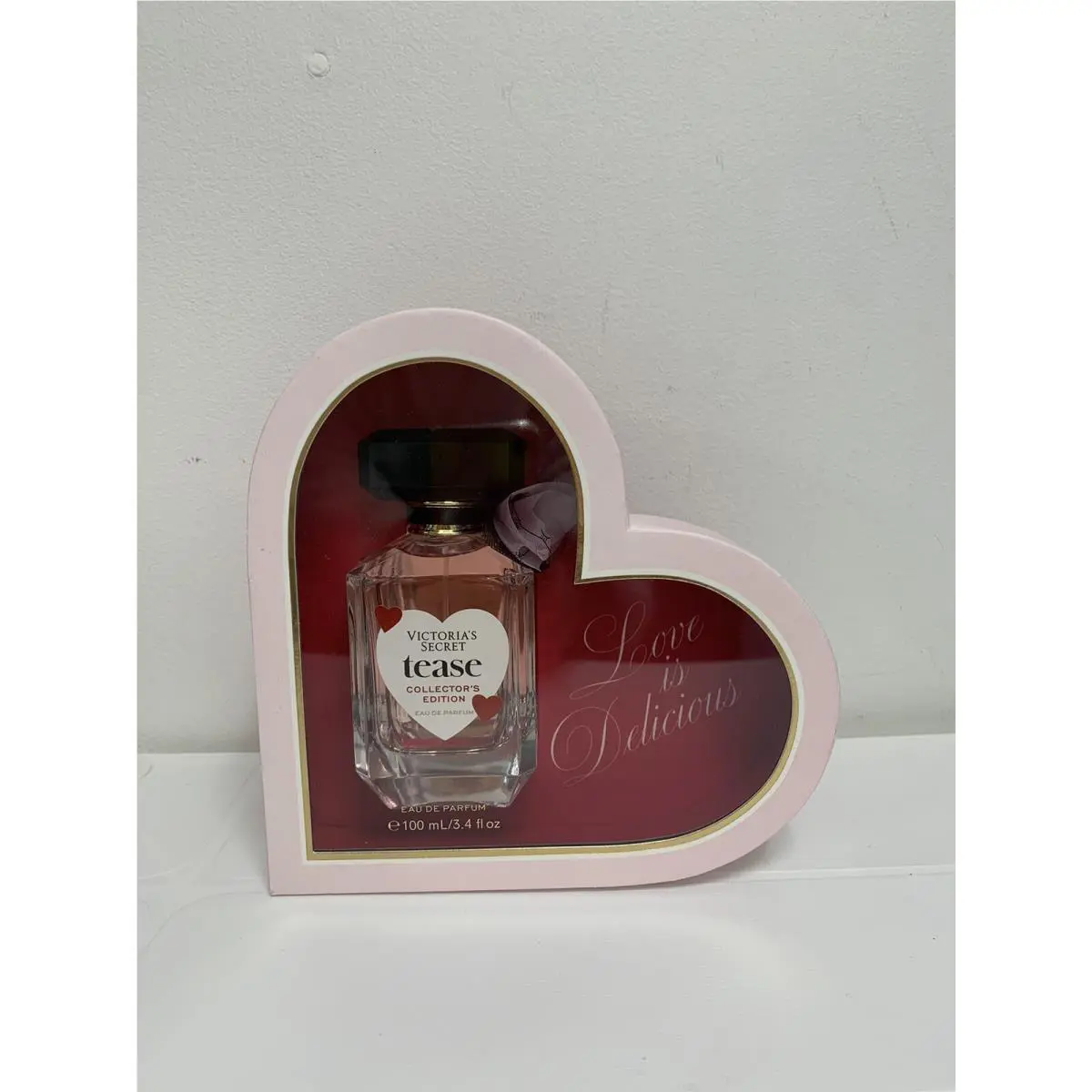 Victoria`s Secret Tease Heart Collector`s Edition Perfume 3.4 fl oz