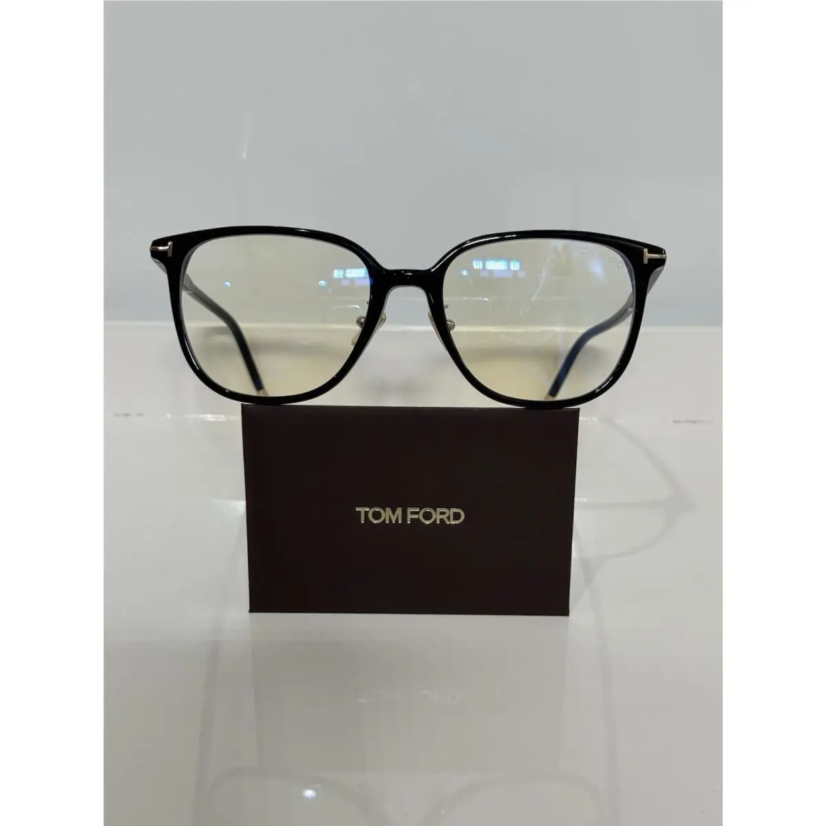 Tom Ford TF5778DB Black Acetate Woman’s Eyeglasses 53mm