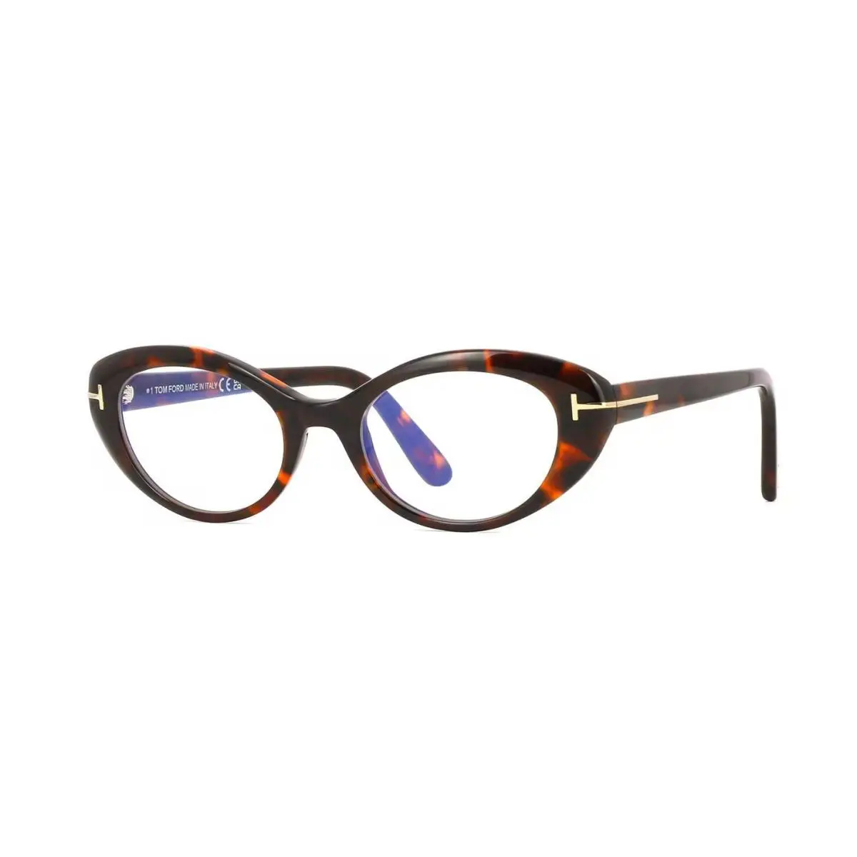 Tom Ford FT6092-B Blue Block Dark Havana 052 Eyeglasses