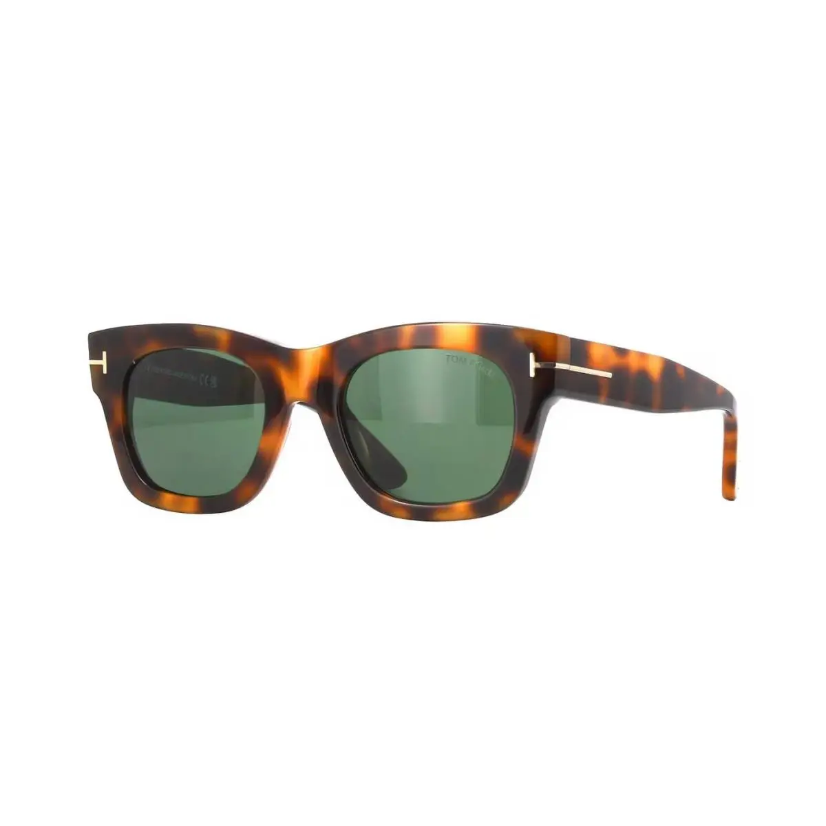 Tom Ford EMMA-02 FT1314 Dark Spotted Havana/green 53N Sunglasses
