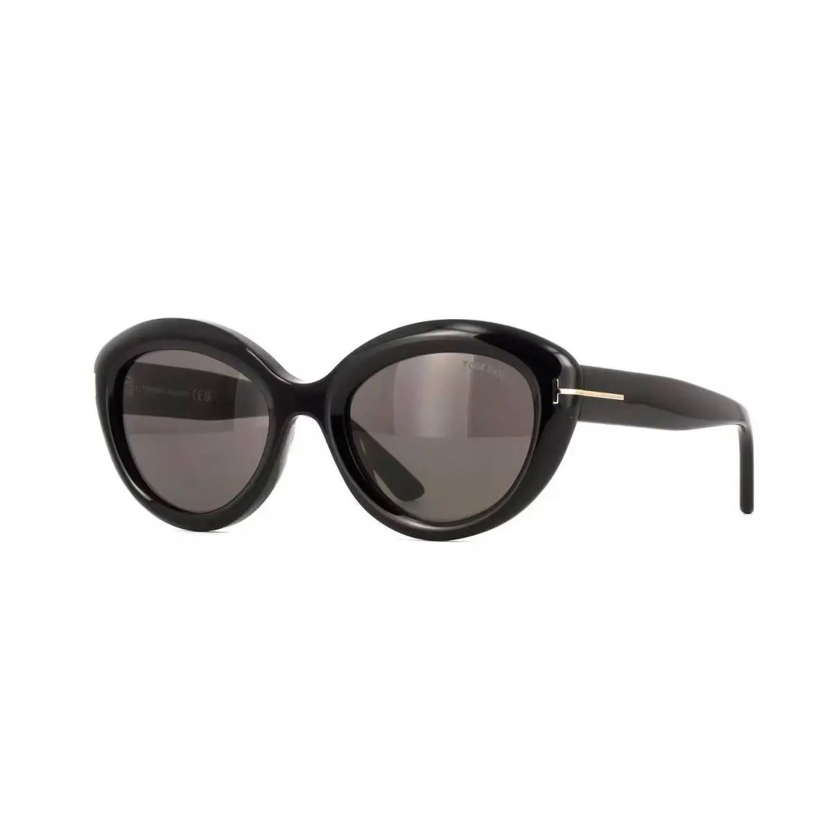 Tom Ford STACY-02 FT1316 Shiny Black/grey 01A Sunglasses - Frame: Shiny Black, Lens: Grey