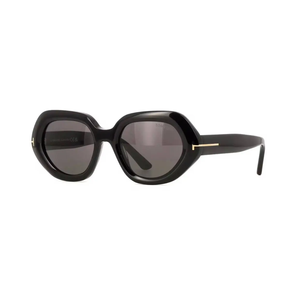 Tom Ford APRIL-02 FT1317 Shiny Black/grey 01A Sunglasses