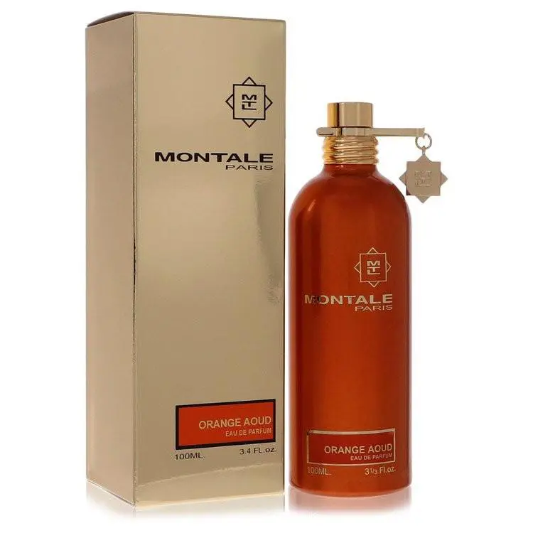 Montale Orange Aoud by Montale Eau De Parfum Spray Unisex 3.4 oz For Women Br