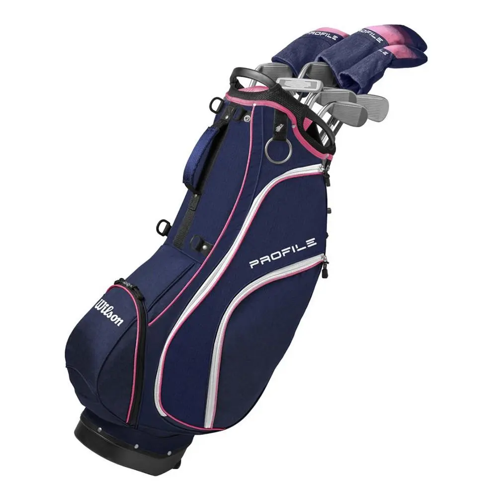 Lady Wilson Golf Profile 2025 Complete Set w Driver Stand Bag Irons