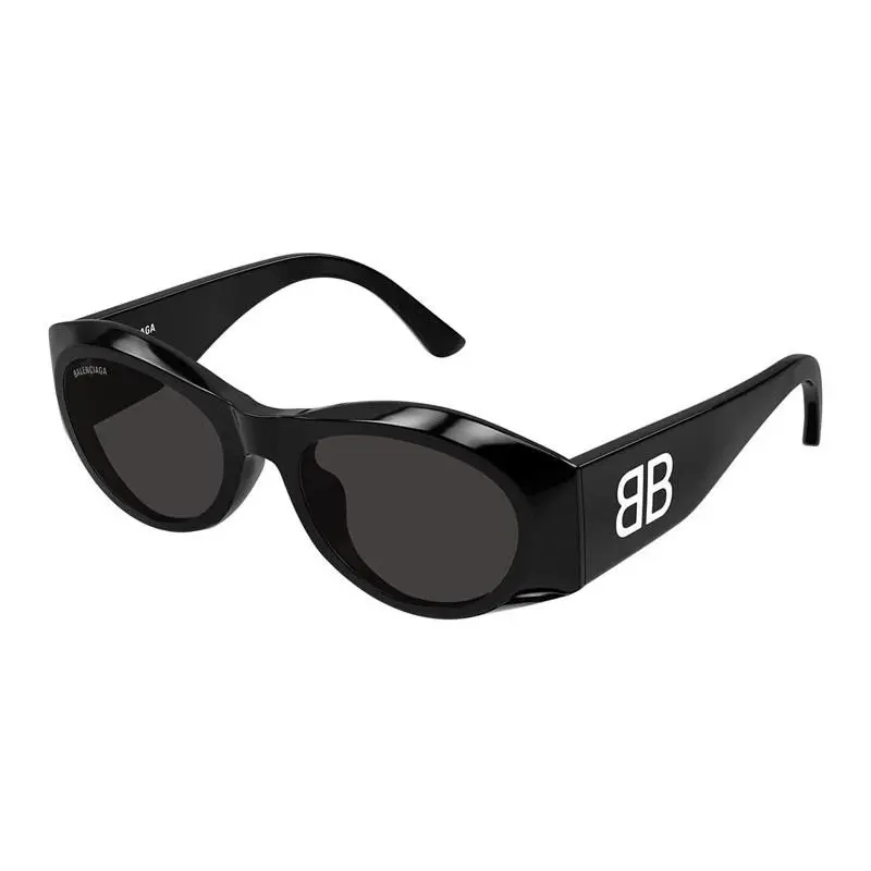 Balenciaga BB0396SK 001 Black/grey 55-20-145 Sunglasses