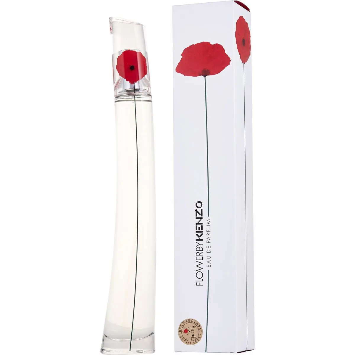 Flower by Kenzo Perfume For Women Edp Rechargeable Refillable 3.4 oz / 100 ml