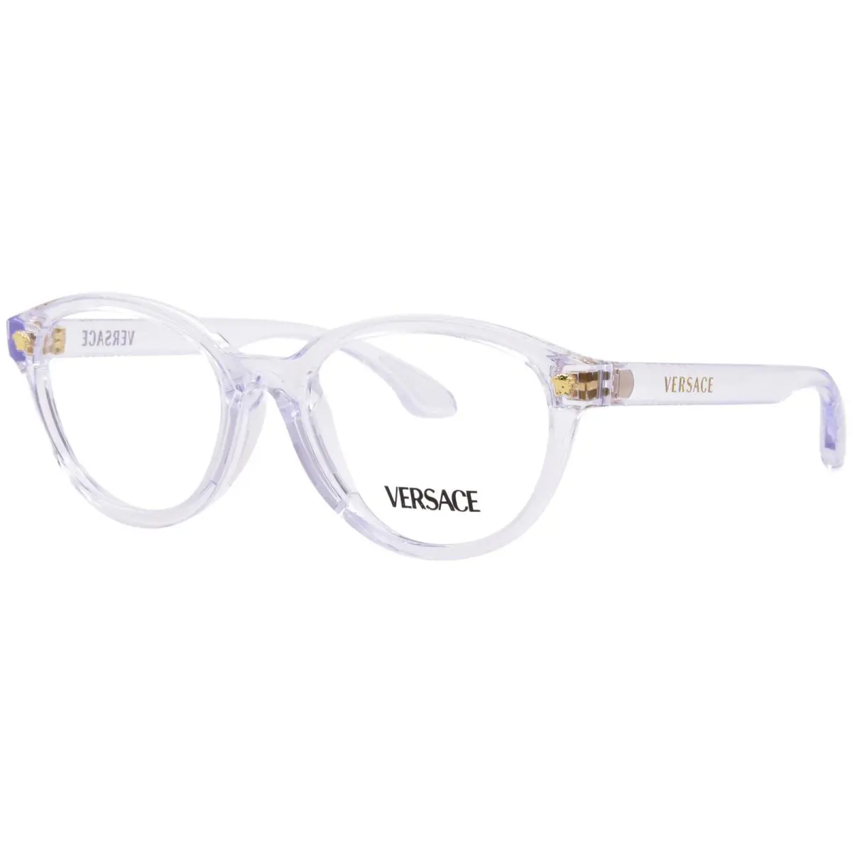 VK3014U 5399 Eyeglasses Youth Kids Girls Pink Full Rim Oval Shape 48mm by Versace