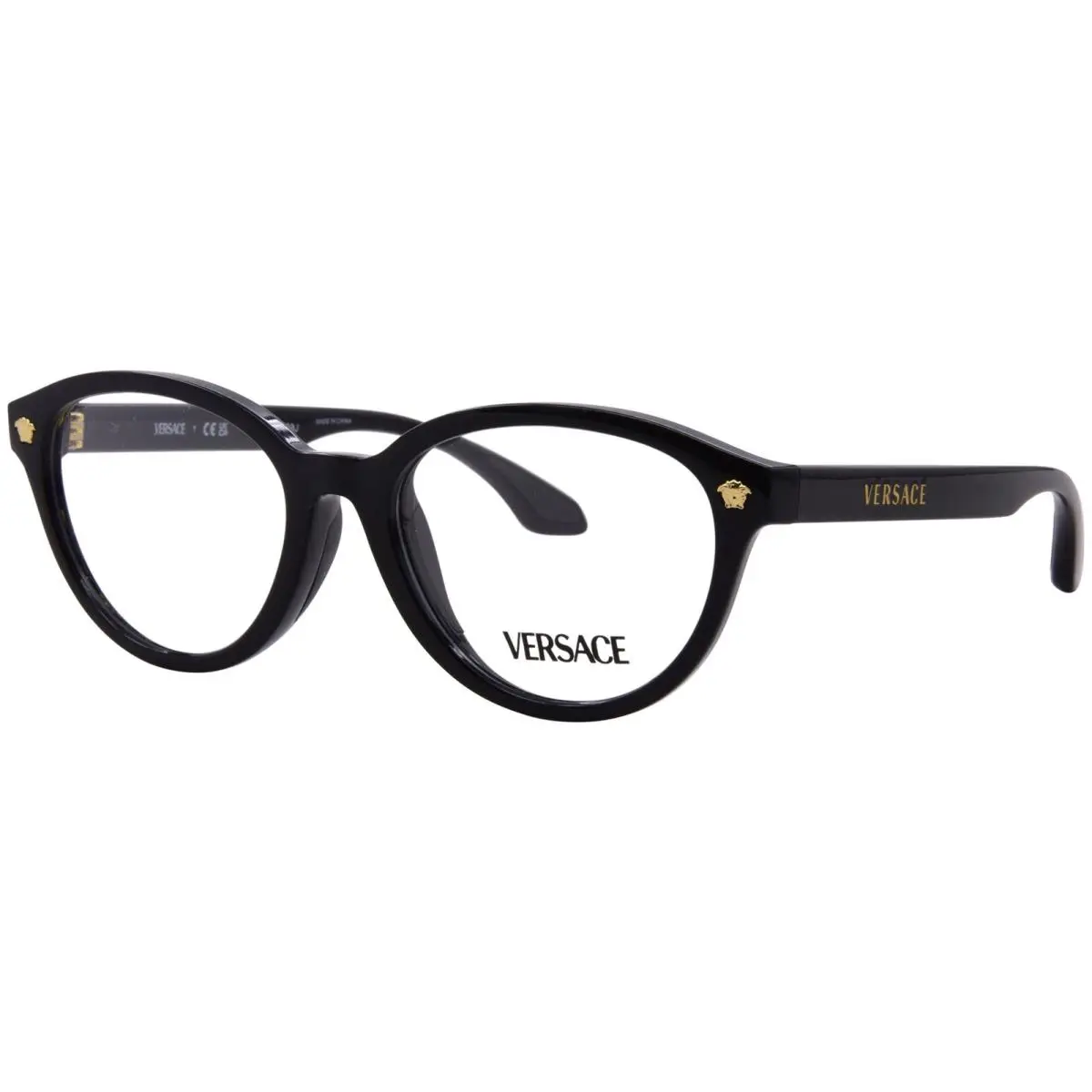Versace VK3014U 5399 Eyeglasses Youth Kids Girls Pink Full Rim Oval Shape 48mm