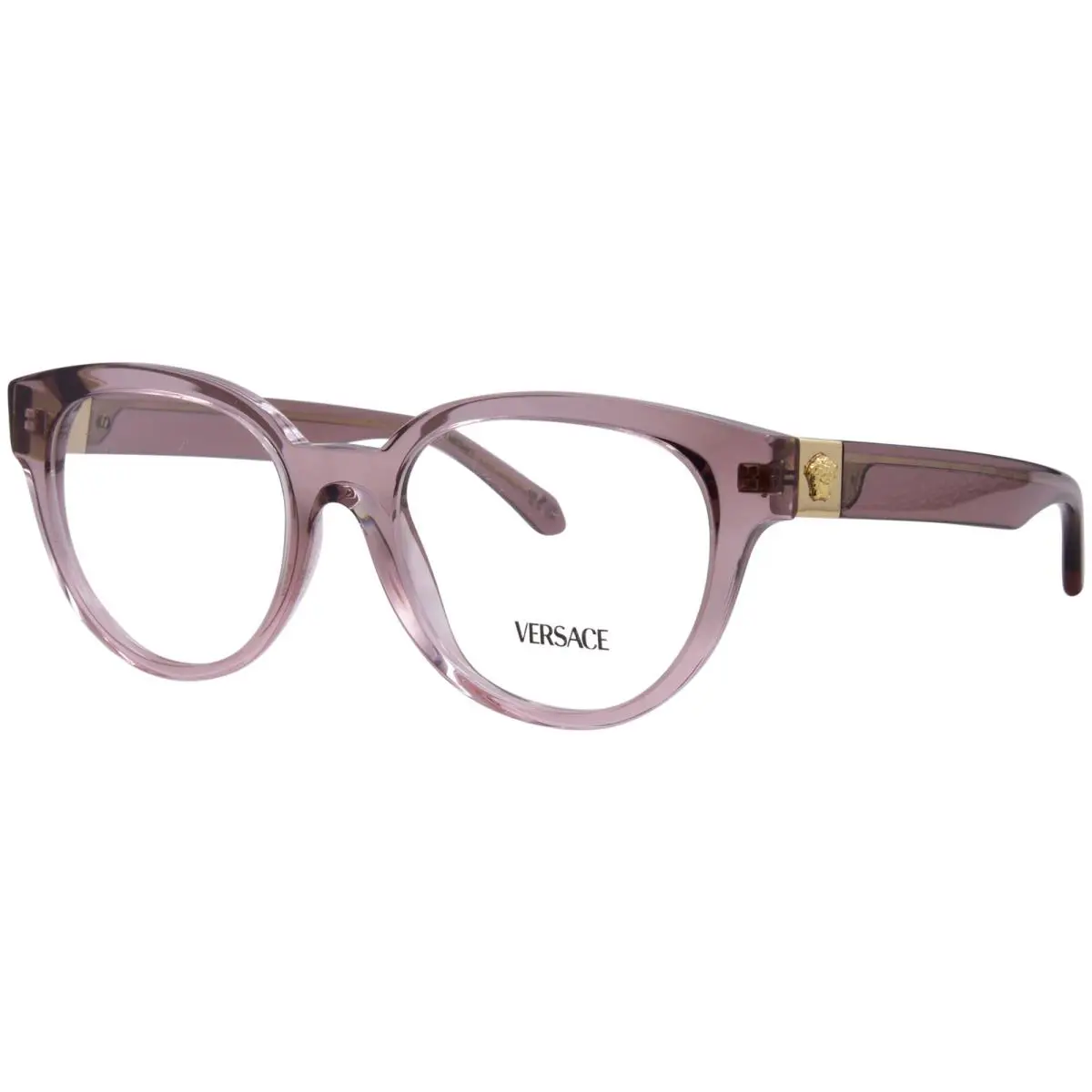 Versace VE3384 5435 Eyeglasses Frame Women`s Brown/rose Gradient Full Rim 51mm