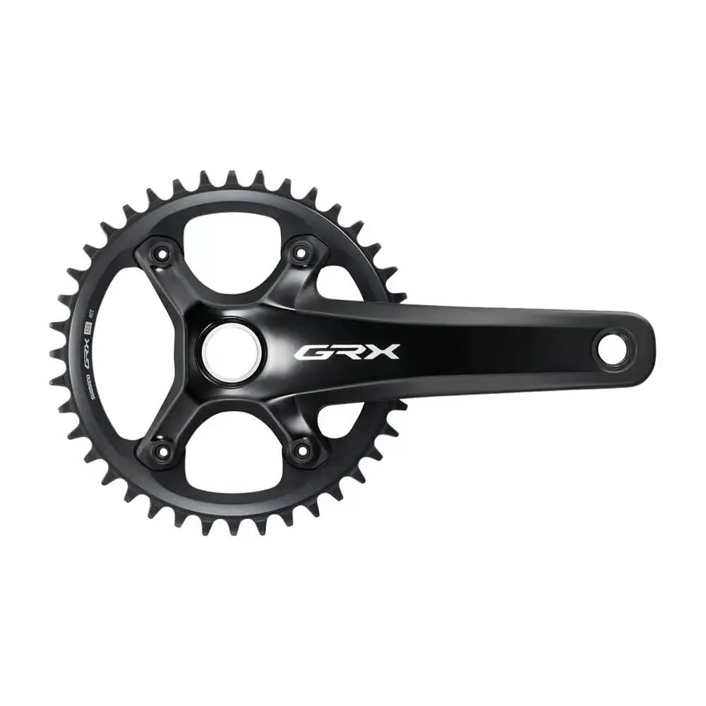 Shimano Fc-grx Gravel Crankset 1x12sp 42T Two Piece Black 175 mm Single GRX42
