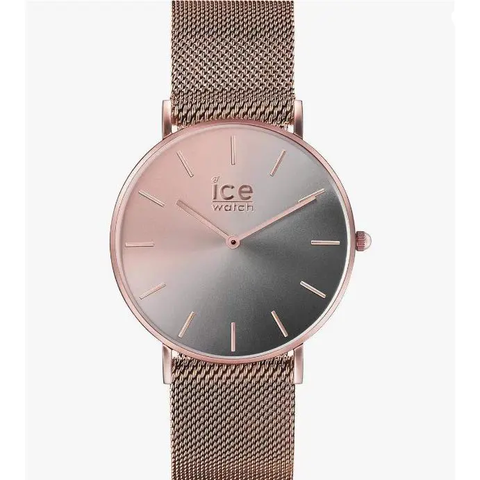 Ice Sunset Smoky Eye Rose Gold Stainless Steel Strap Watch – Ice Watch 016026