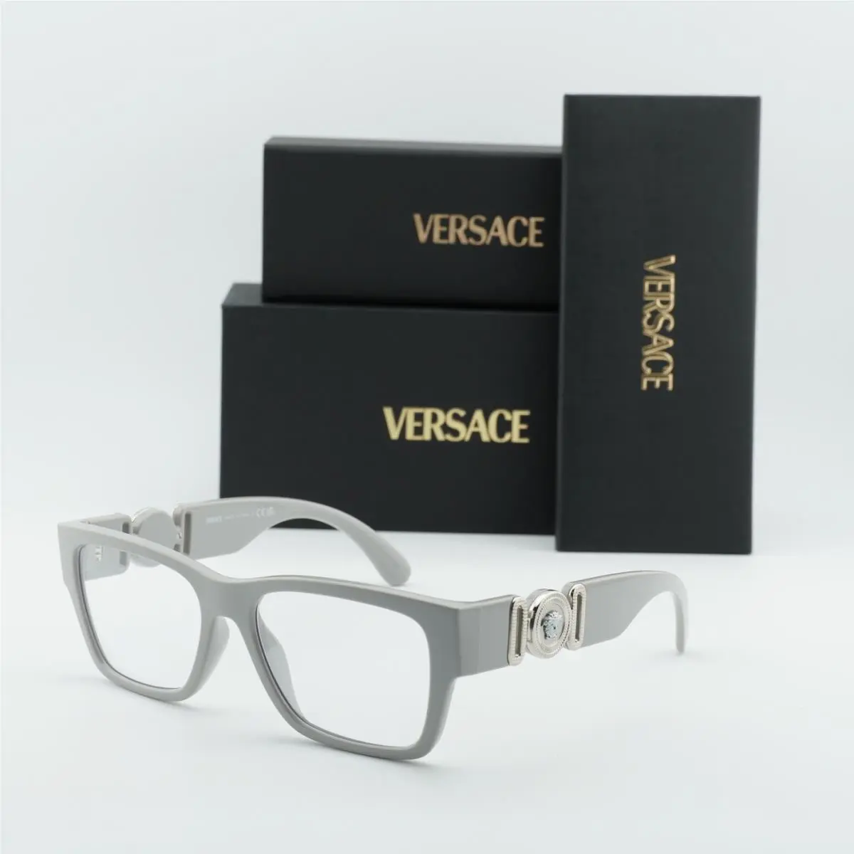 VE3368U 5501 Light Grey 55mm Eyeglasses by Versace