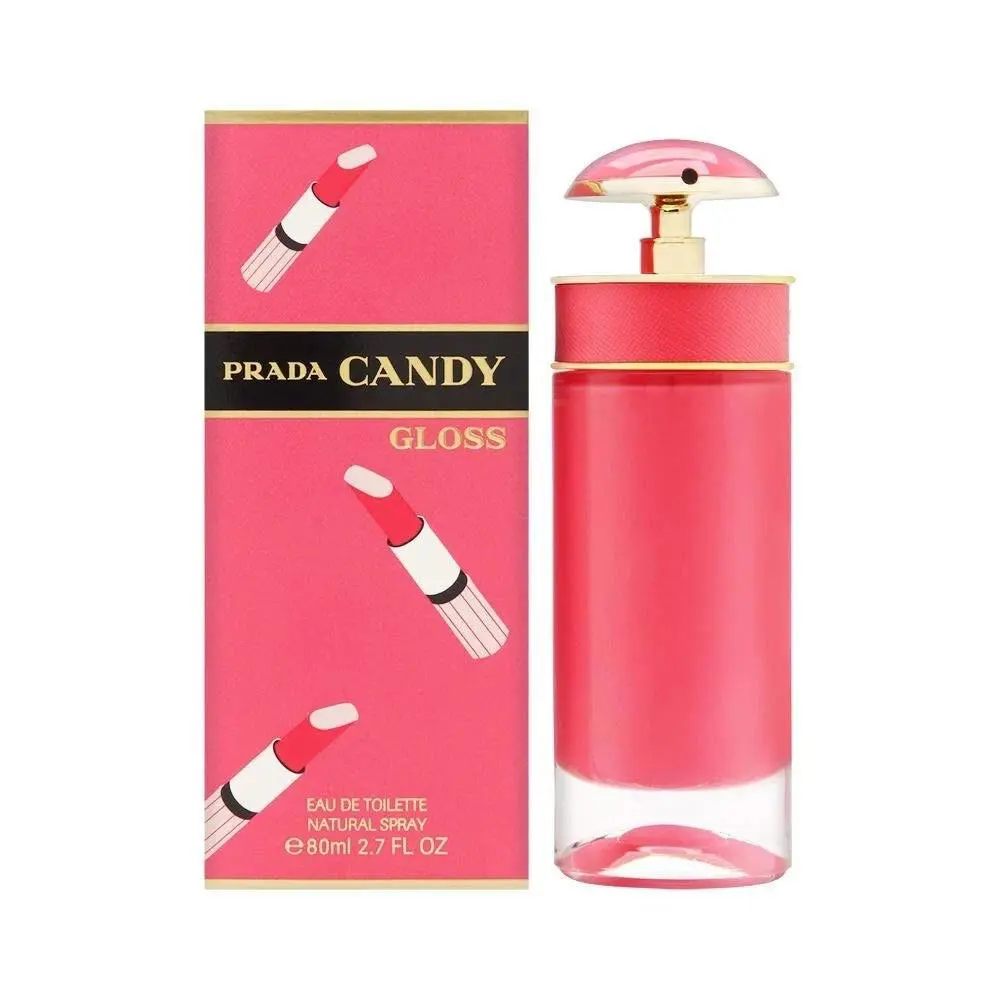 Prada Candy Gloss Edt Spray For Women 2.7oz 80ml