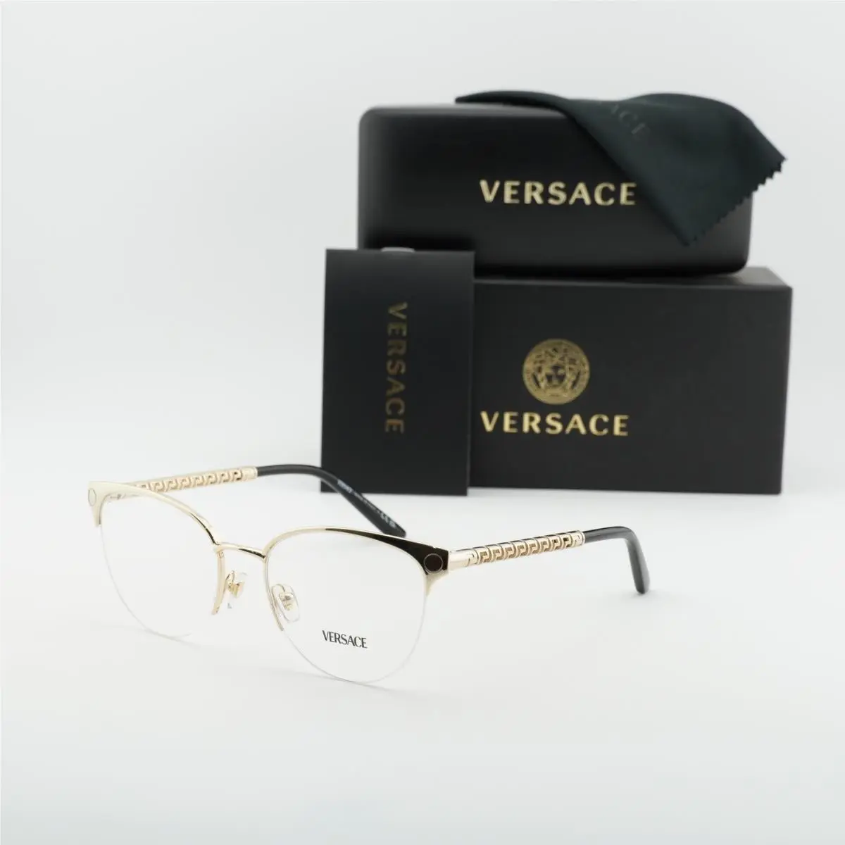 Versace VE1297 1002 Gold 53mm Eyeglasses