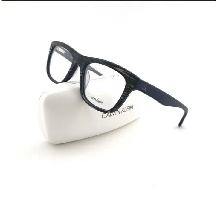 Calvin Klein Frames Striped Gray Acetate Eyeglasses ck5886 278 54 19 140