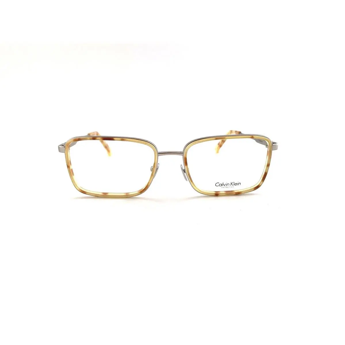 Calvin Klein Frames Light Tortoise Rx Eyeglasses Titanium Unisex CK8059 043
