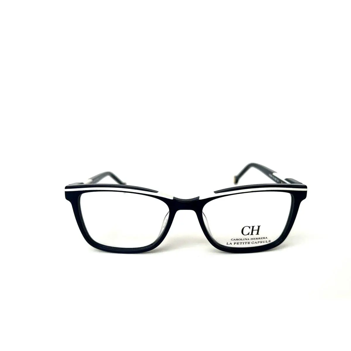 Carolina Herrera Frames Navy Blue White Eyeglasses Fashion Glasses Women