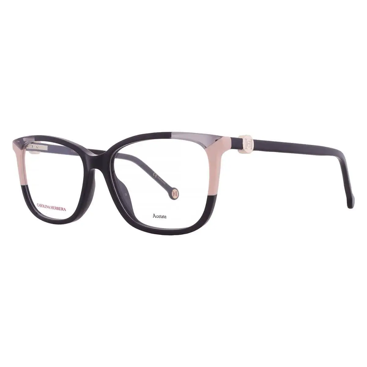 Carolina Herrera Demo Square Ladies Eyeglasses CH 0055 0KDX 54 CH 0055 0KDX 54 - Multi, Frame: Multi