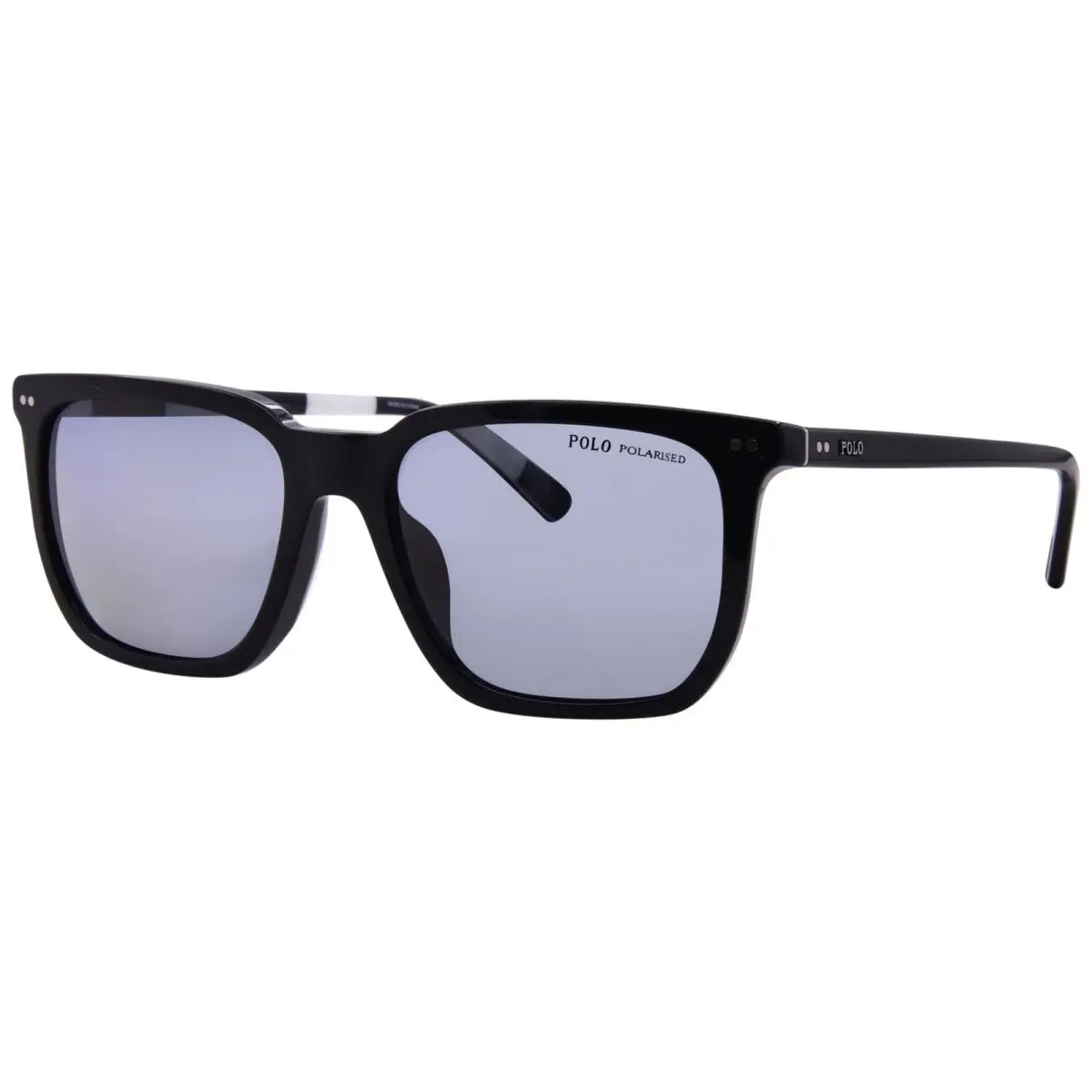 Polo Ralph Lauren PH4224U 500181 Sunglasses Men`s Black/polarized Dark Grey 55mm - Frame: Black, Lens: Gray