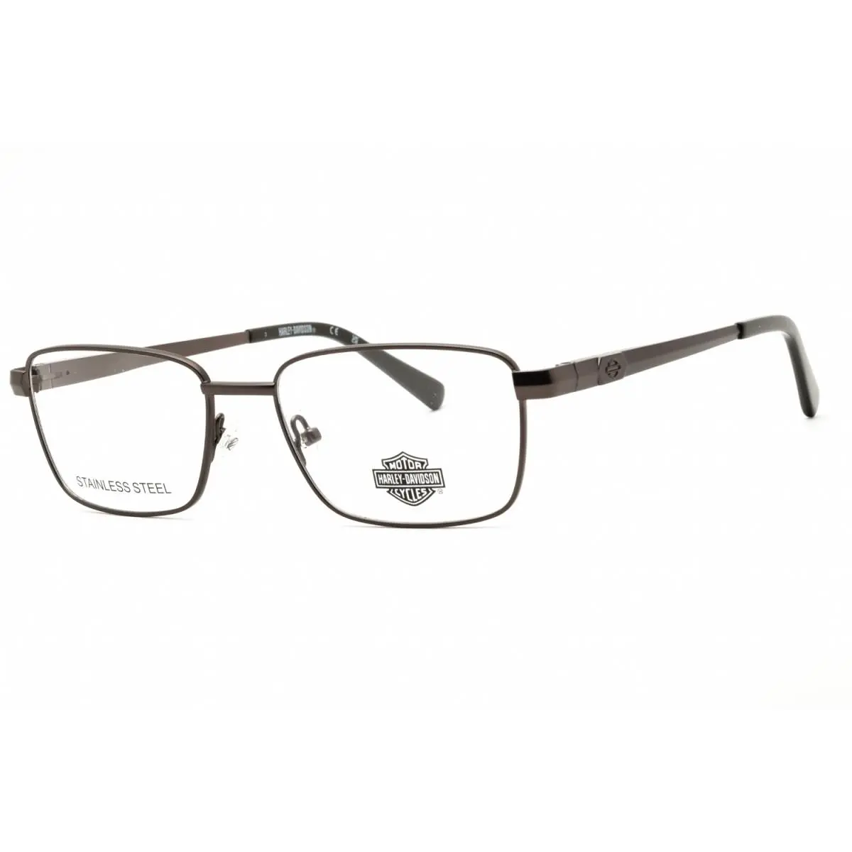 Harley Davidson HD50112 007 Matte Dark Nickeltin 53mm Eyeglasses