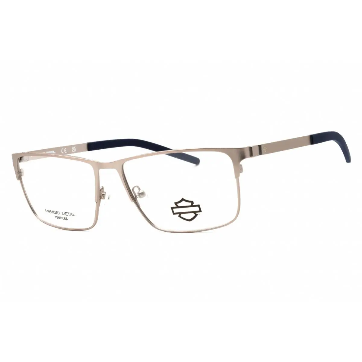 Harley Davidson HD50102 011 Matte Light Nickeltin 58mm Eyeglasses