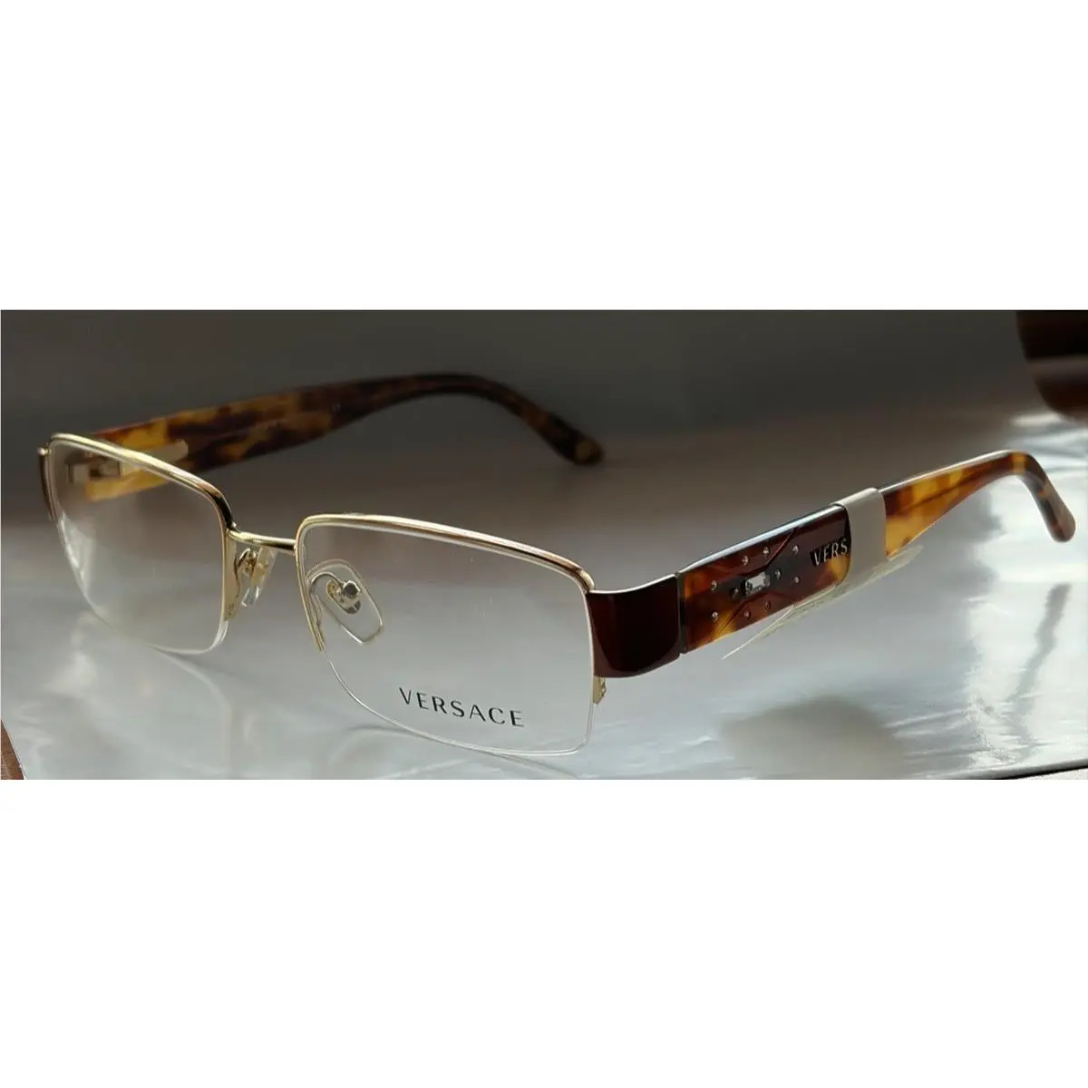 Versace VE1136B Eyeglasses Women’s Frames Demo Lens Designer RX Ready