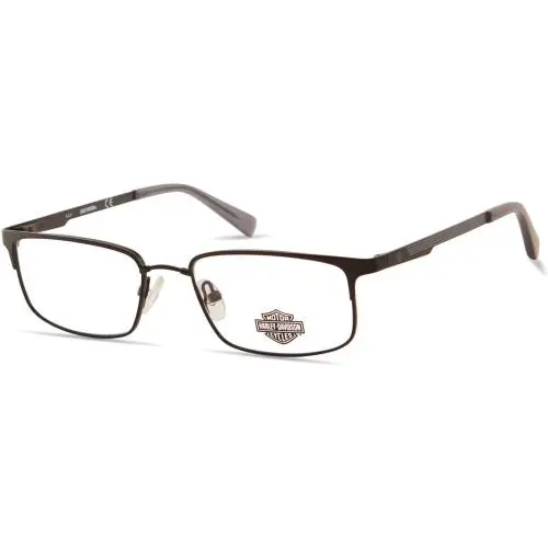 Harley-davidson HD 0142 T Matte Dark Brown / 002 Size 50 Eyeglasses