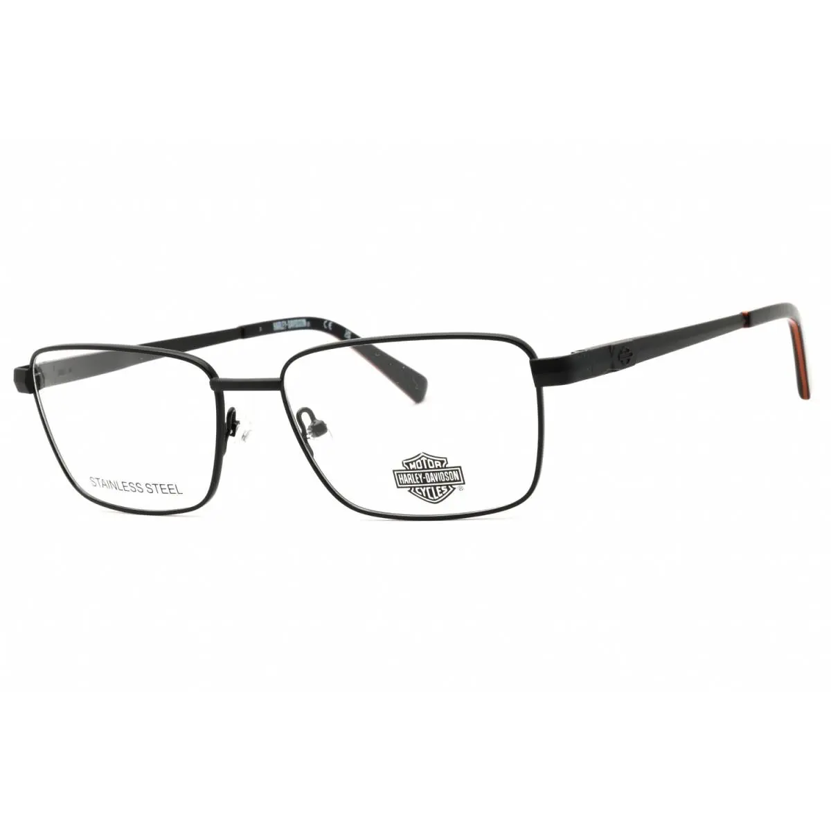 Harley Davidson HD50112 001 Shiny Black 53mm Eyeglasses