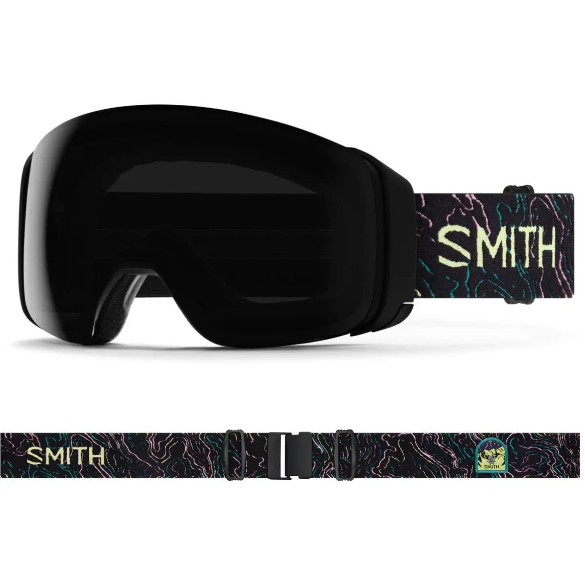 Smith M00719 4D Mag Low Bridge Fit Goggles Marion Haerty Ac