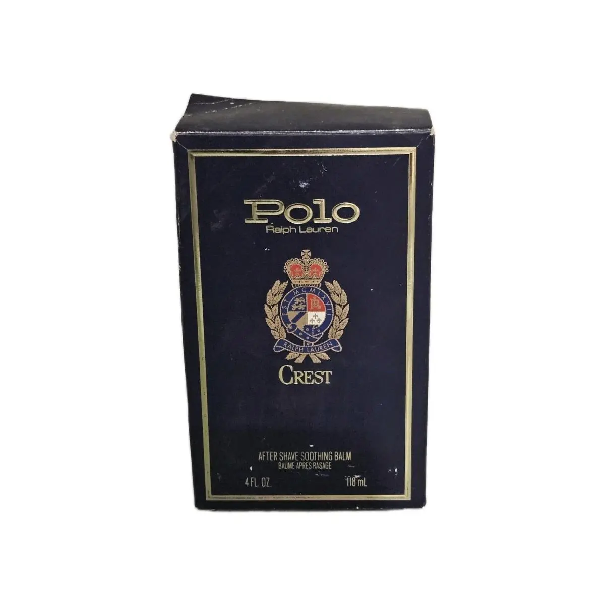 Polo Crest Ralph Lauren After Shave Soothing Balm 4 oz