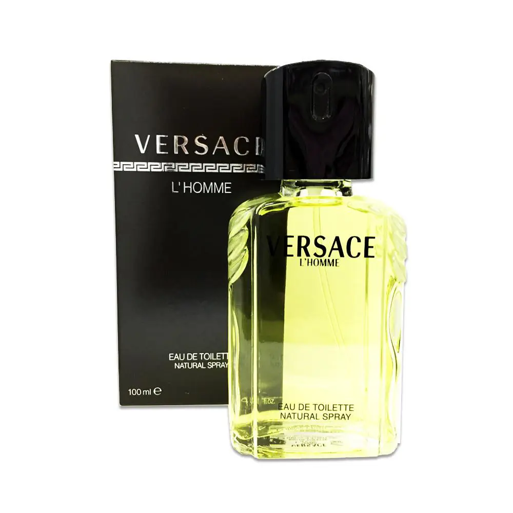 Versace L`homme 3.4 oz 100 ml Eau De Toilette Men Box