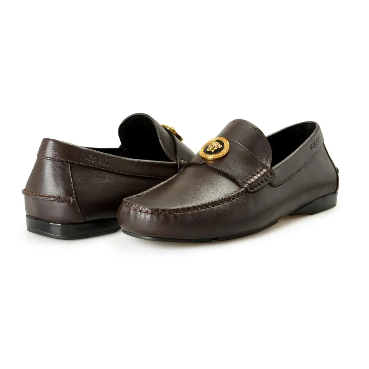 Versace shoes - Brown (UPC: 8053609555275) 6