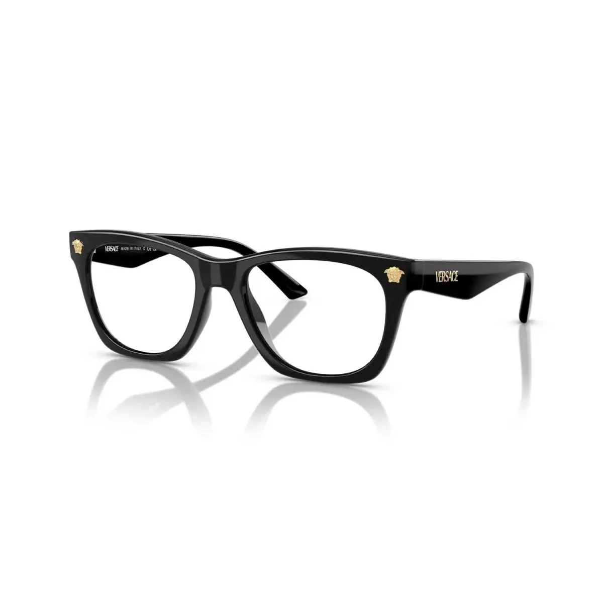 Versace Square Man Eyeglasses 0VE3363U GB1 50mm Black