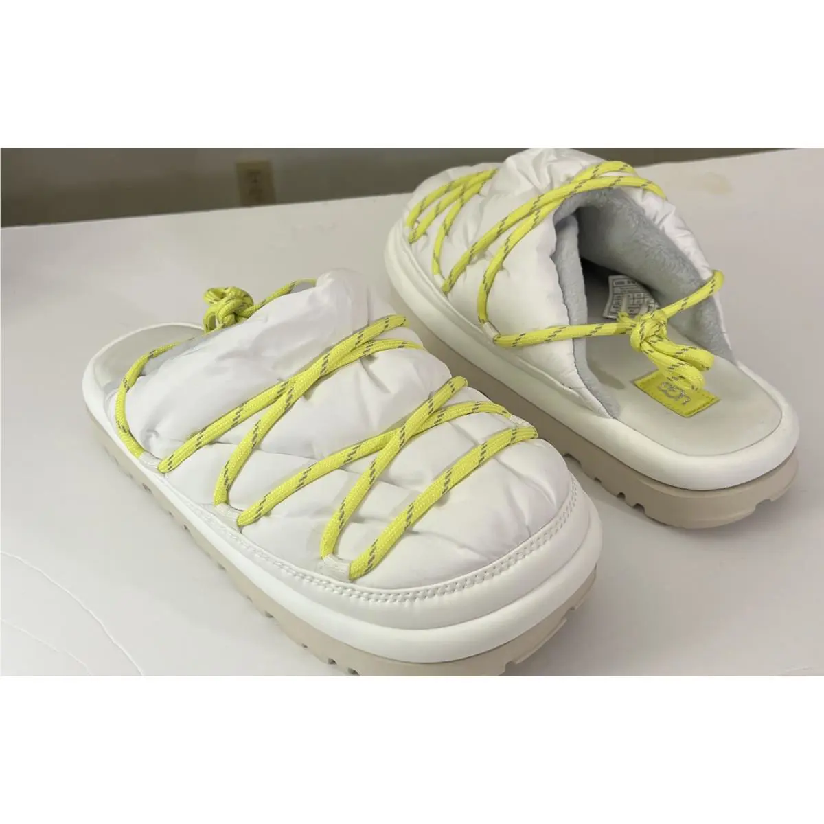 UGG shoes - UGG Spaceslider Tech Slide - Spaceslider Tech Slide - White 12