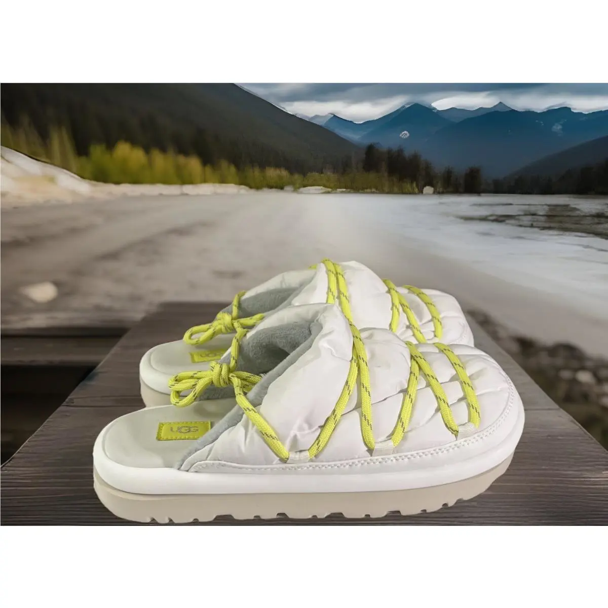 UGG shoes - UGG Spaceslider Tech Slide - Spaceslider Tech Slide - White 0