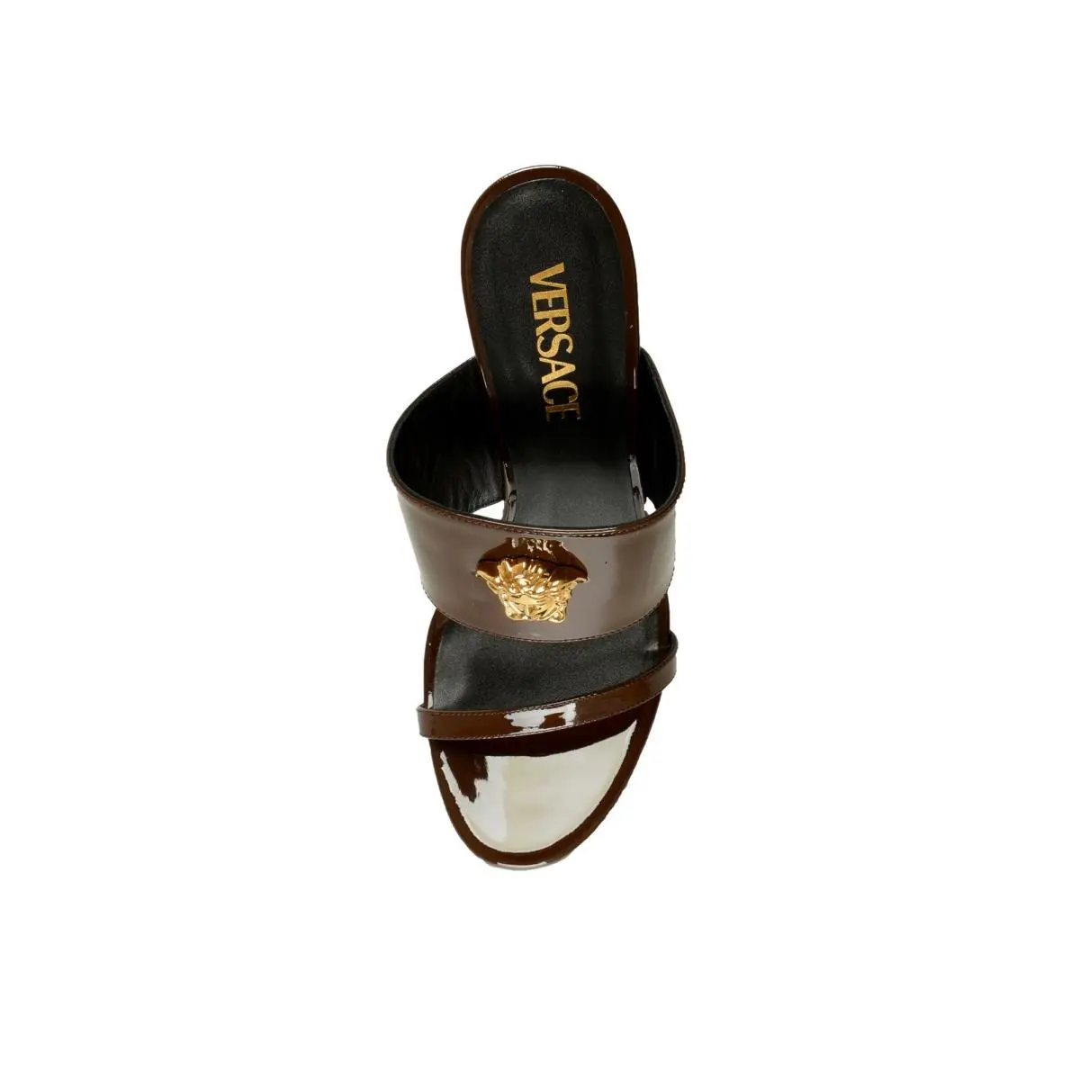 Versace shoes - Chocolate/Gold (UPC: 8054034473561) 5